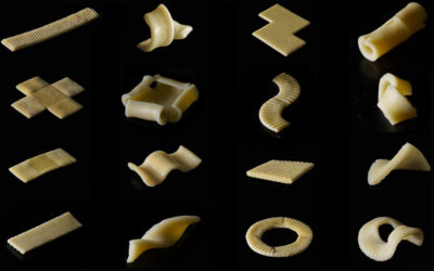 Flat-Packed Pasta Morphs Into 3D Shapes, Promoting Sustainable Food Packaging